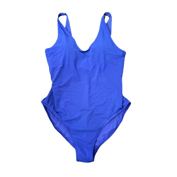 Athleta Seychelles One Piece Swimsuit~YACHT BLUE~Medium - Picture 3 of 6